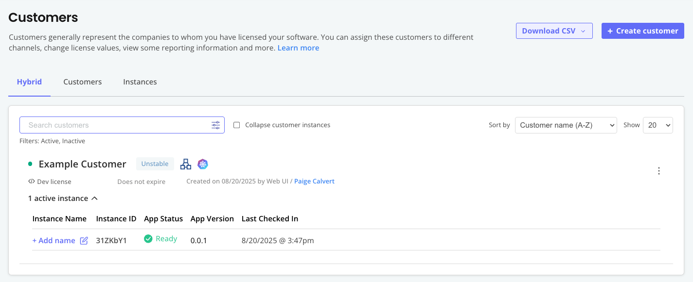 Slackernews instance on customers page